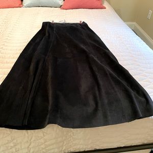 Chico’s suede skirt